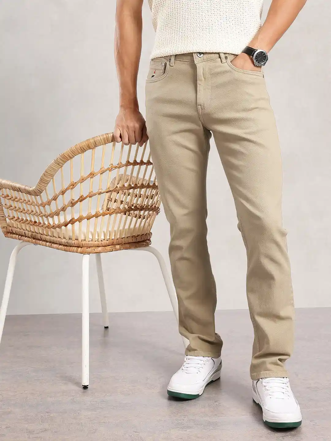 Buy Nautica Men Straight Fit Mid-Rise Stretchable Jeans Jeans