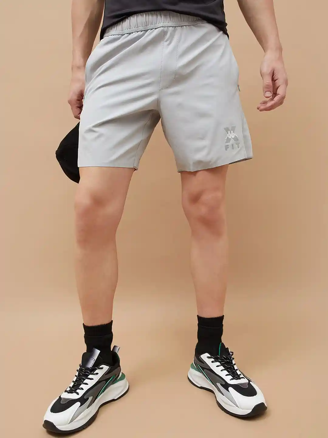 Kappa Men Mid-Rise Sports Shorts