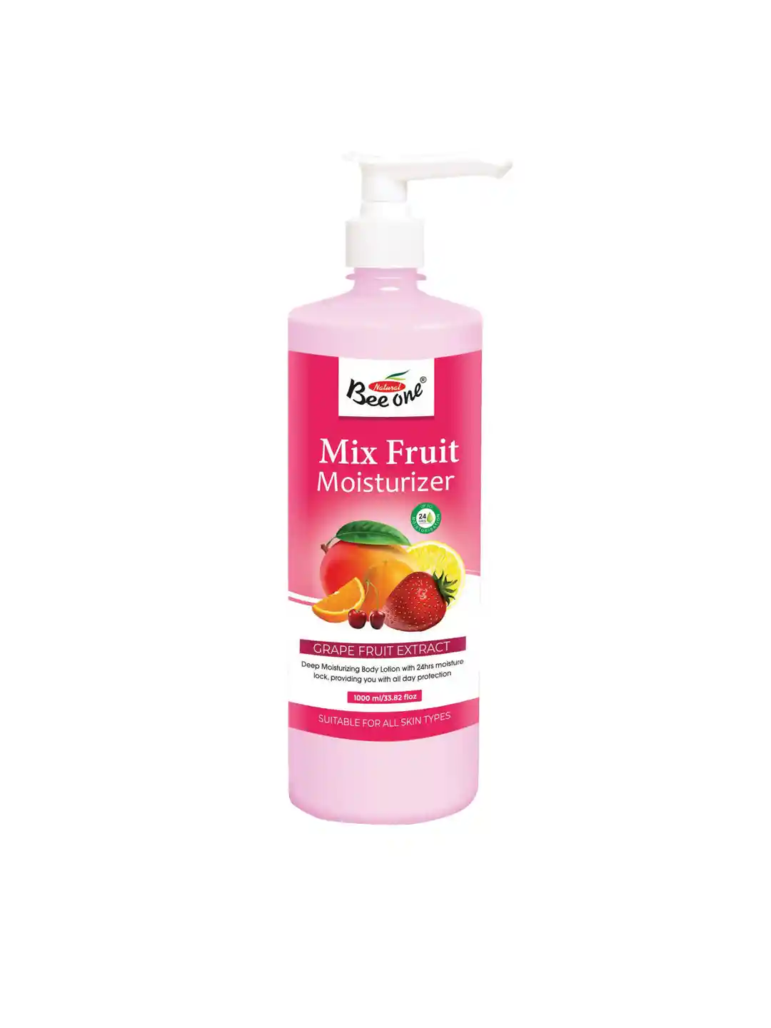 Buy Beeone Mix Fruit Moisturizer Body Lotion - 1000ml - Body Cream