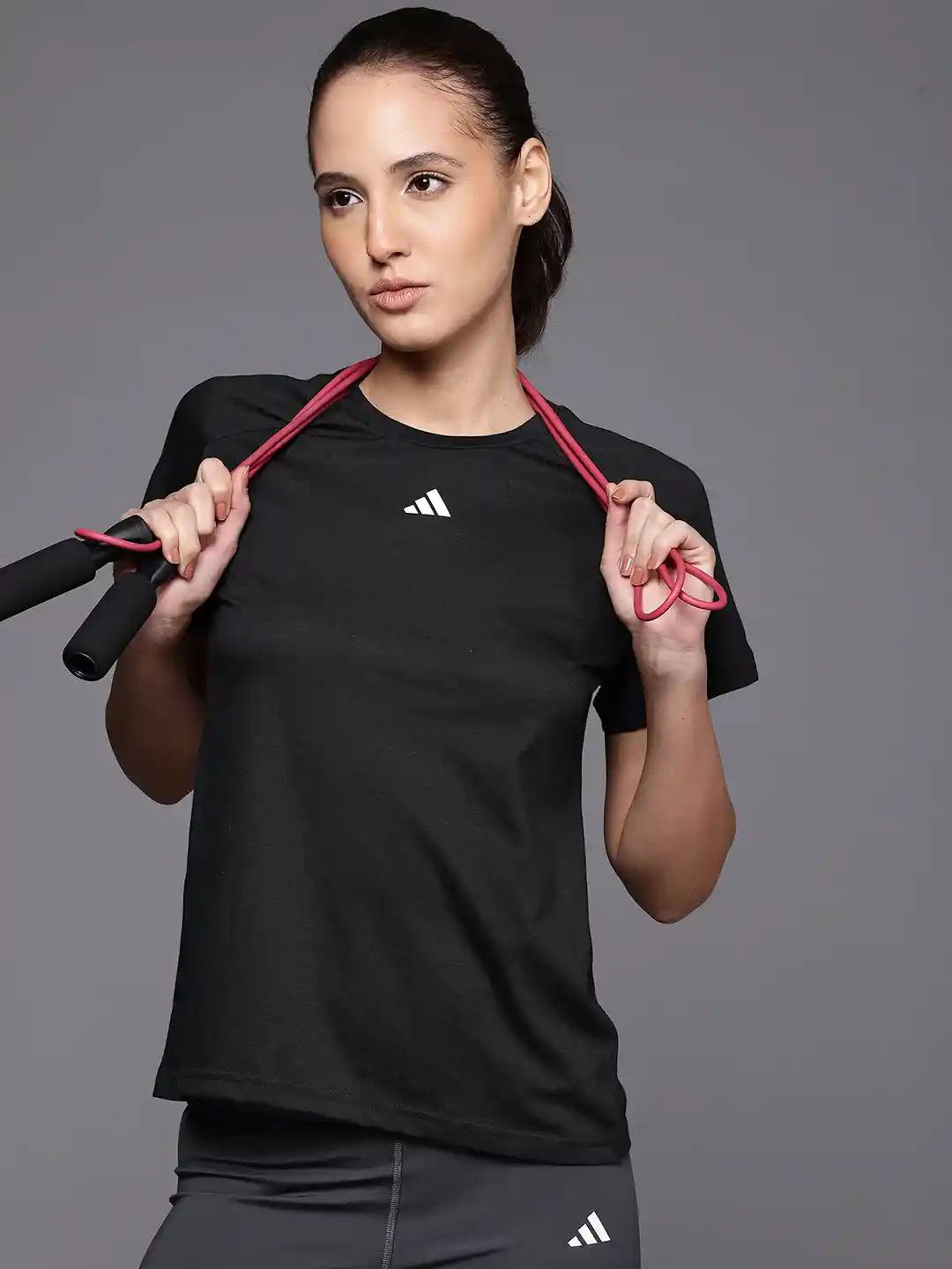 ADIDAS Women Round Neck Aeroready Training Essentials T-shirt