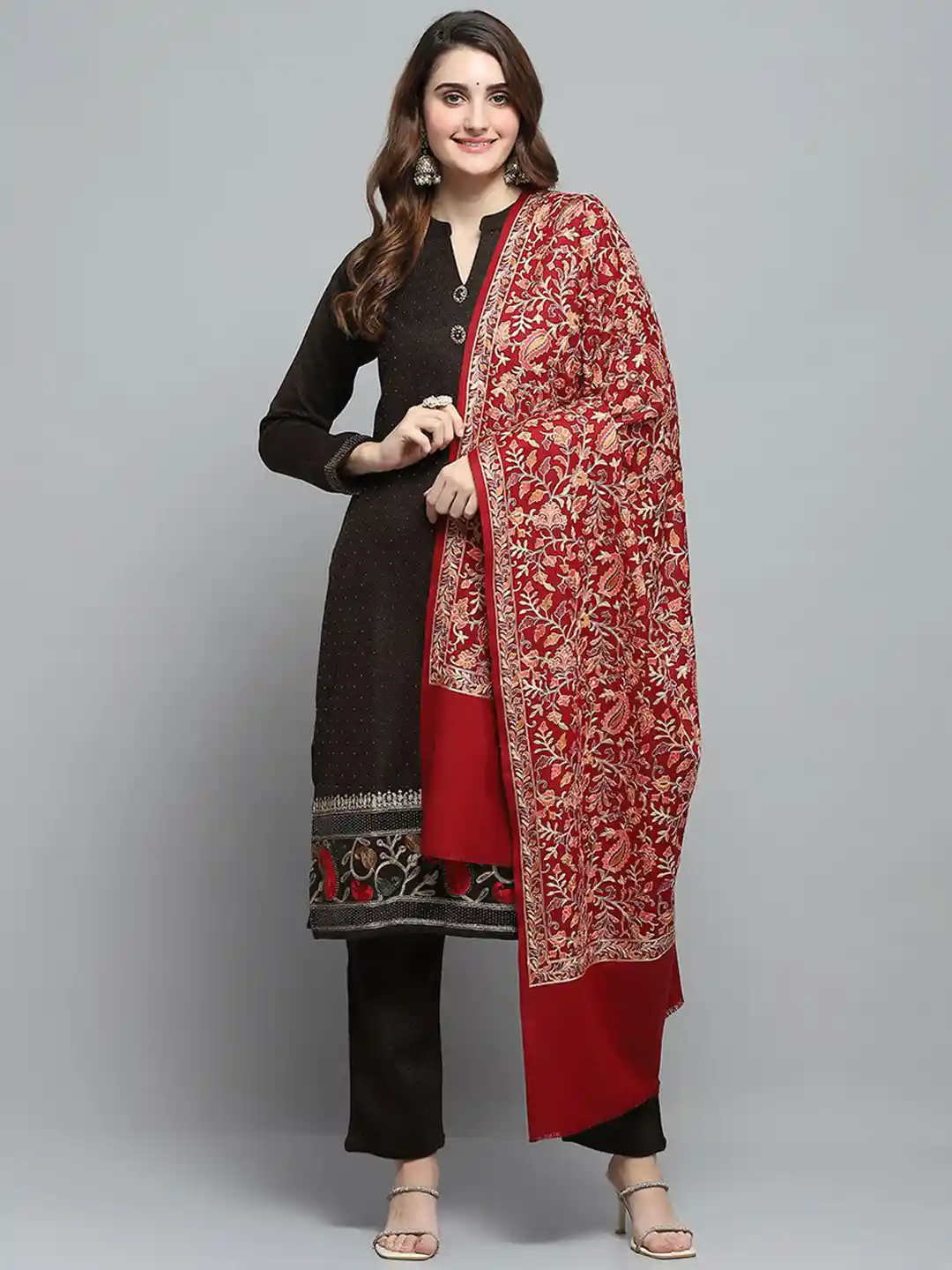 monte carlo woolen shawl