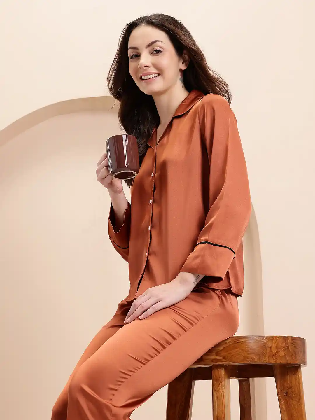 Buy Mast Harbour Satin Night Suit Night suits for Women