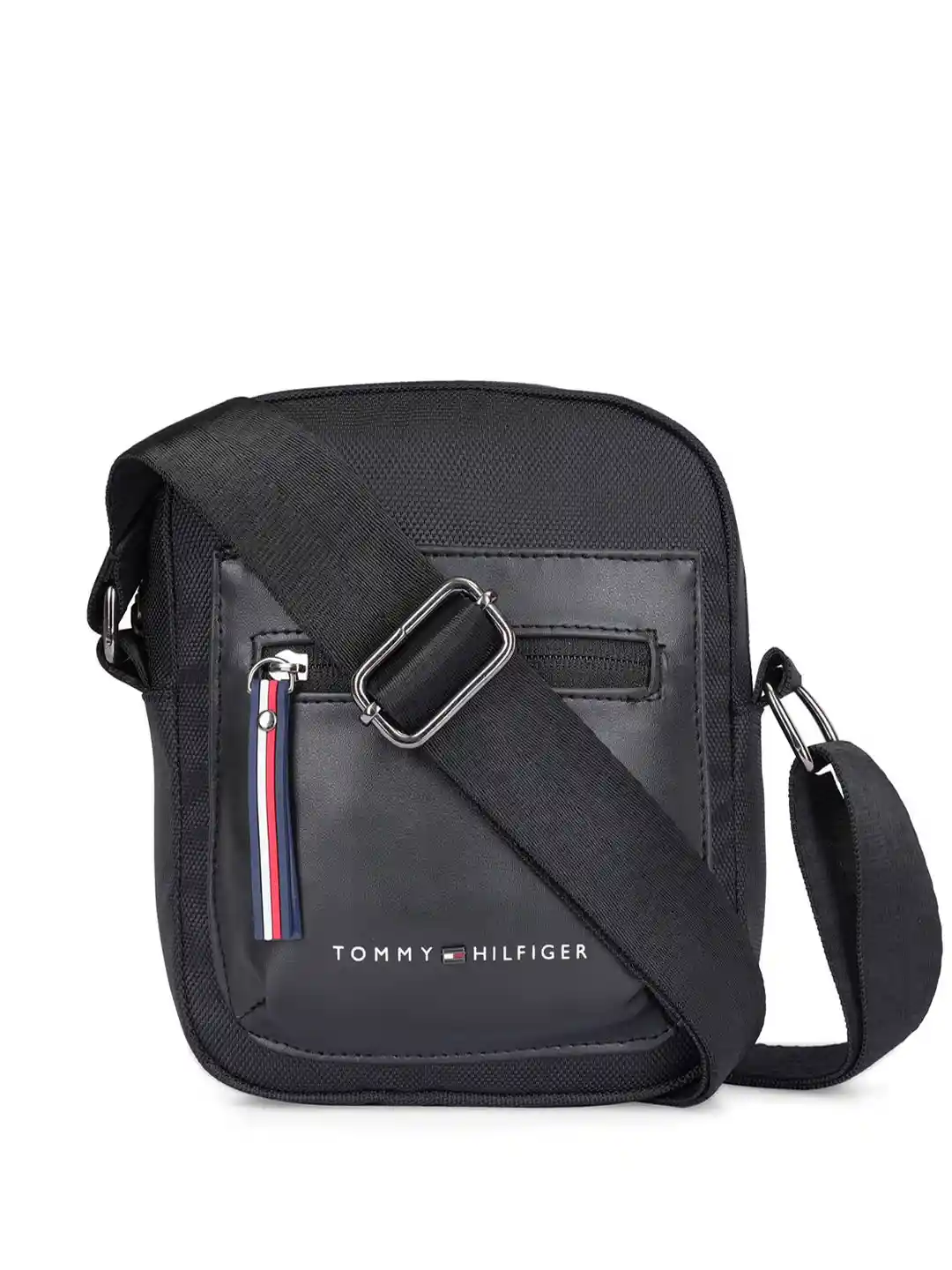 Buy Tommy Hilfiger Textured Structured Crossbody Sling Bag