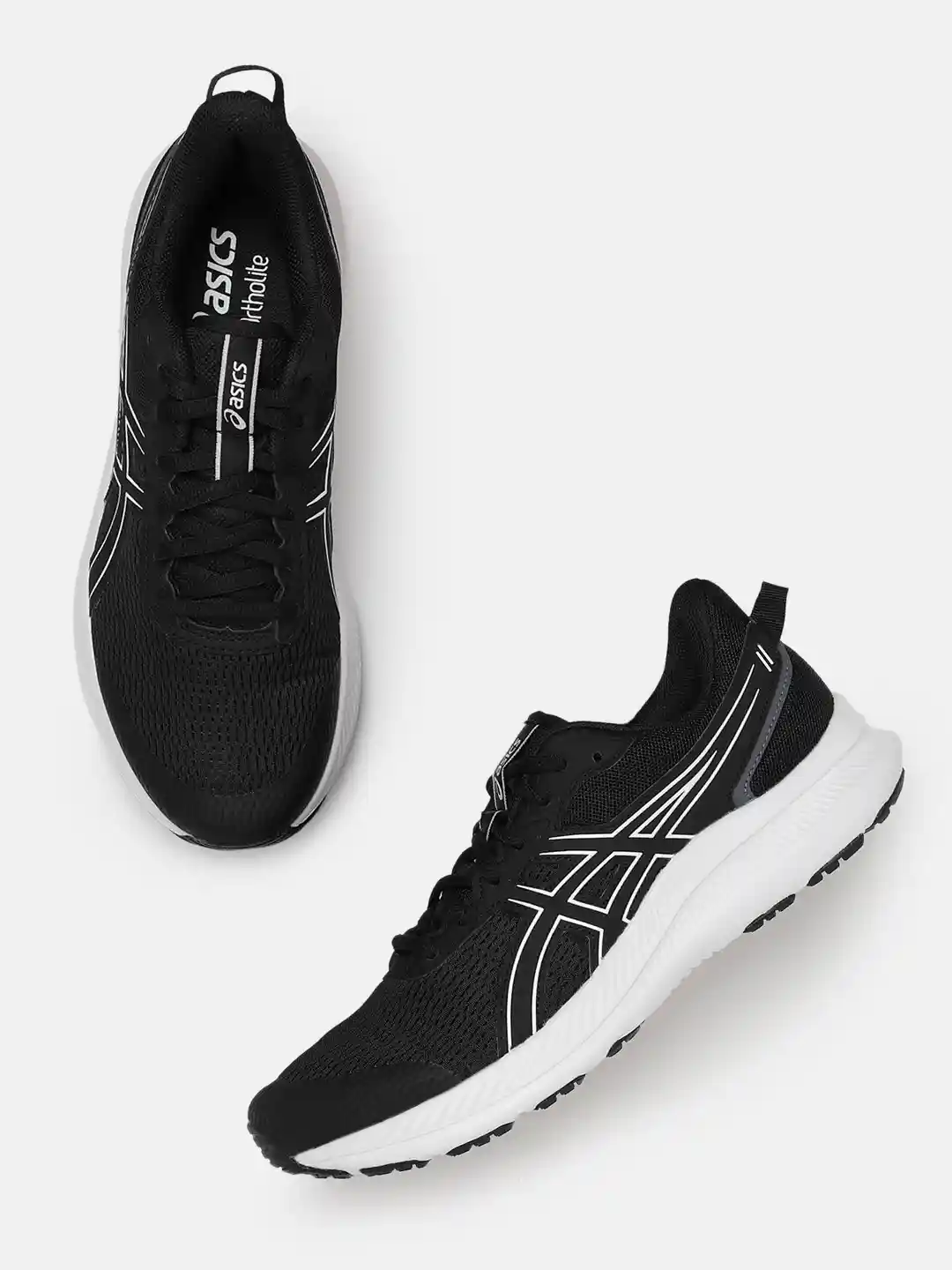 ASICS Men Jolt Woven Design Running Shoes