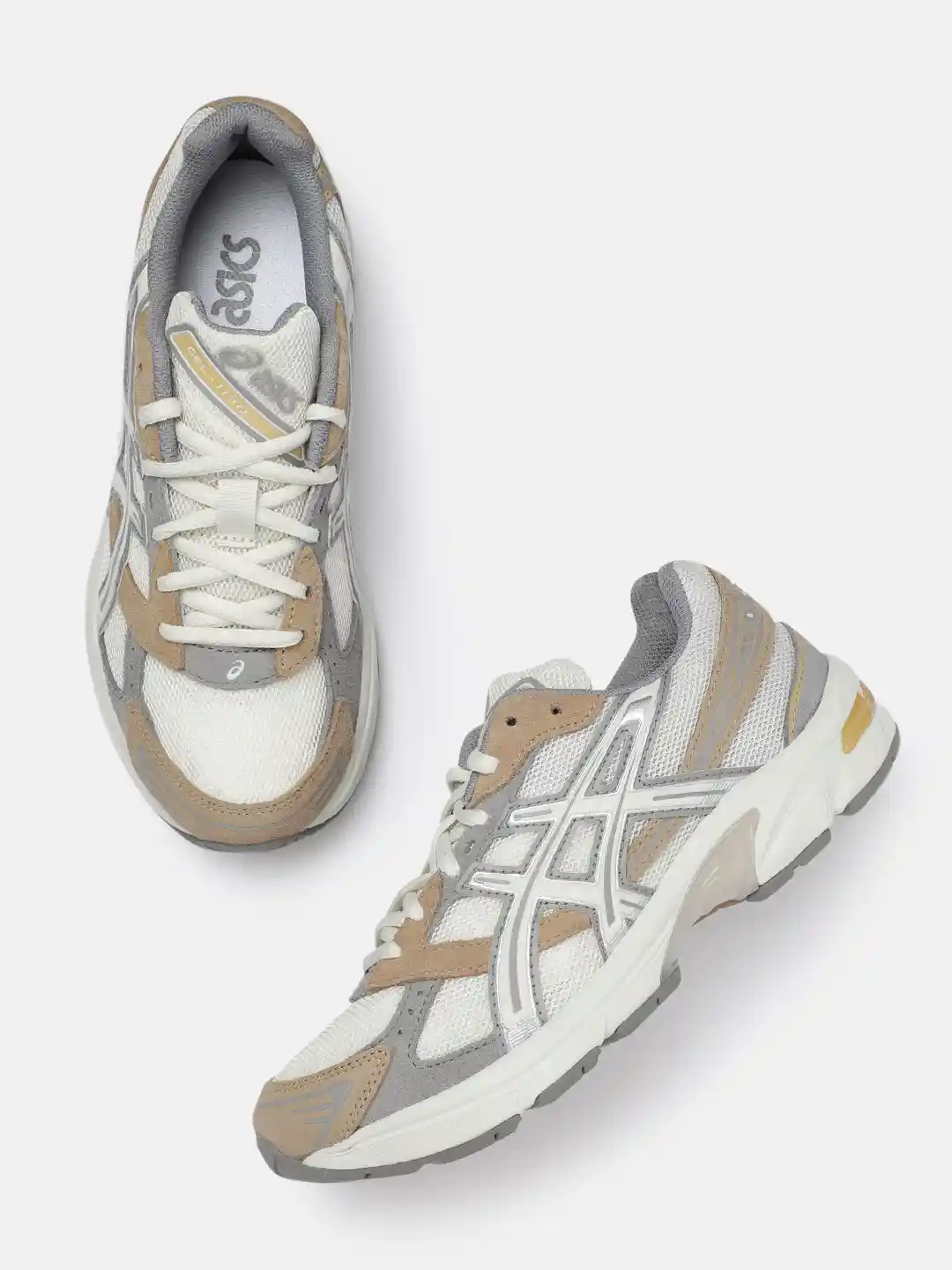 Buy ASICS Unisex Gel-1130 Woven Design Striped Everyday Sneakers