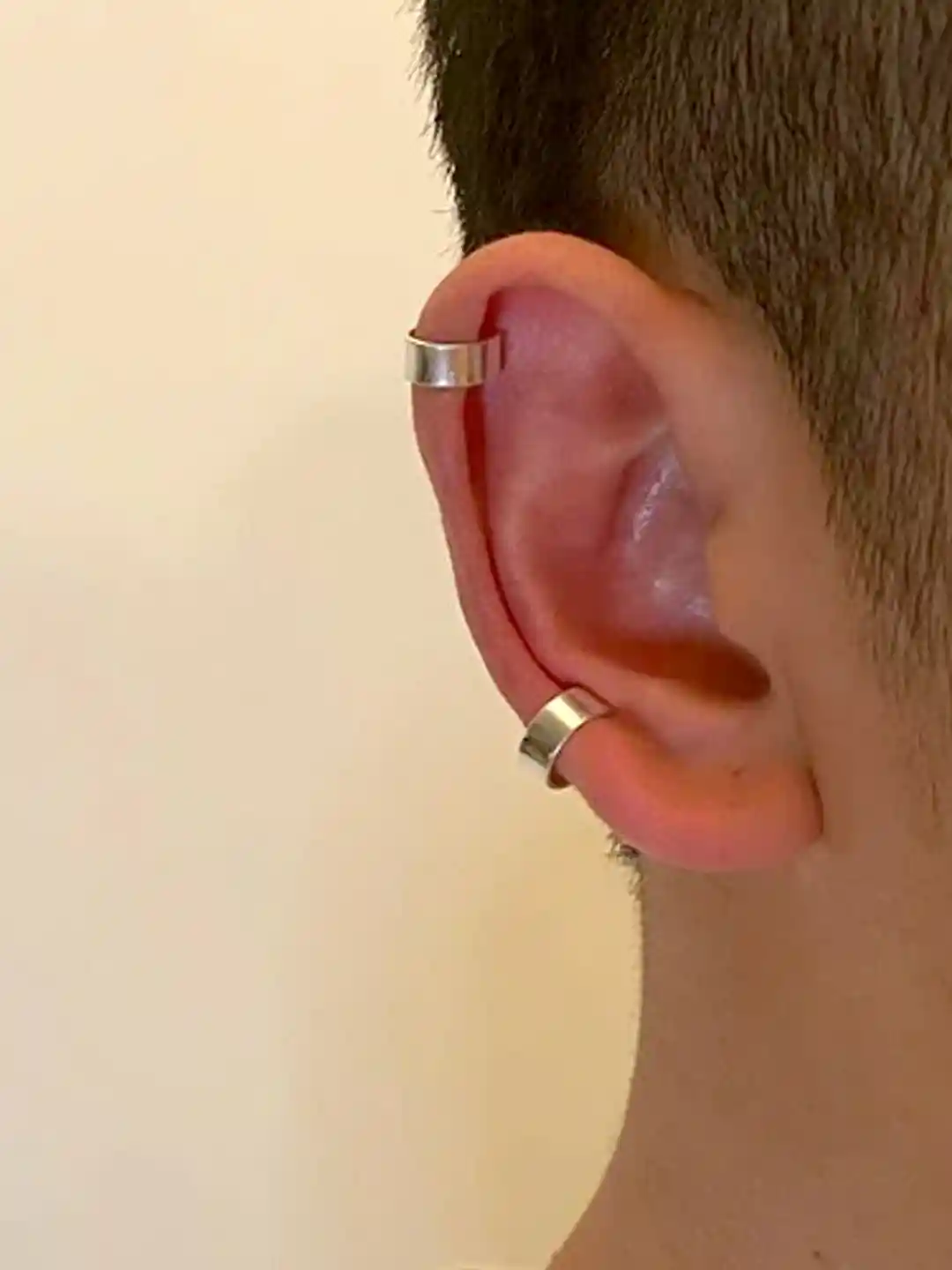 Hoop Silver Stud For Boys Sterling Silver Hoop Ring Earrings For Men Mens Chunky 925