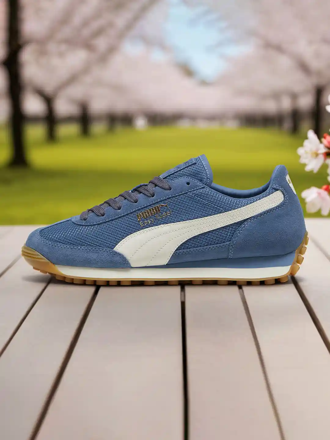 Buy Puma Easy Rider Unisex Round Toe Lace-Ups Sneakers Casual