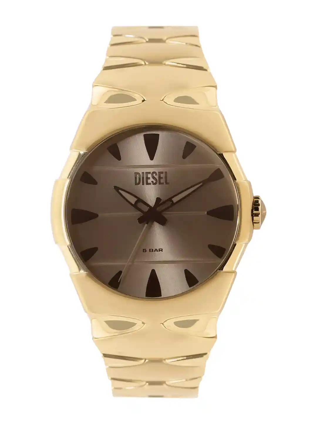 Gold Diesel Watches Diesel Men's Mega Chief Chronograph Gold-Tone