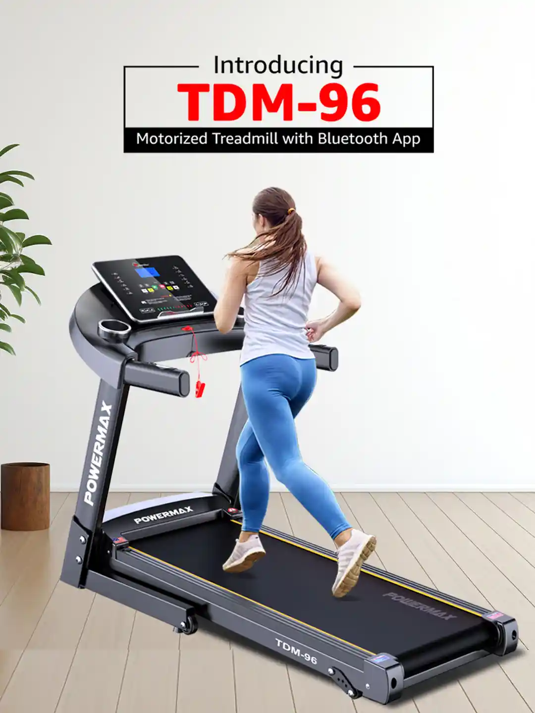 Exercise Powermax Manual Treadmill PowerMax Fitness MFT-410 Non