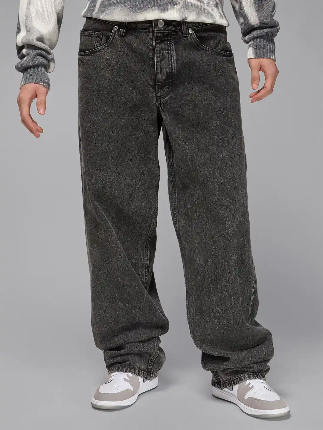 Buy Nike Men Baggy Fit Heavy Fade Jeans - Jeans for Men 32457127