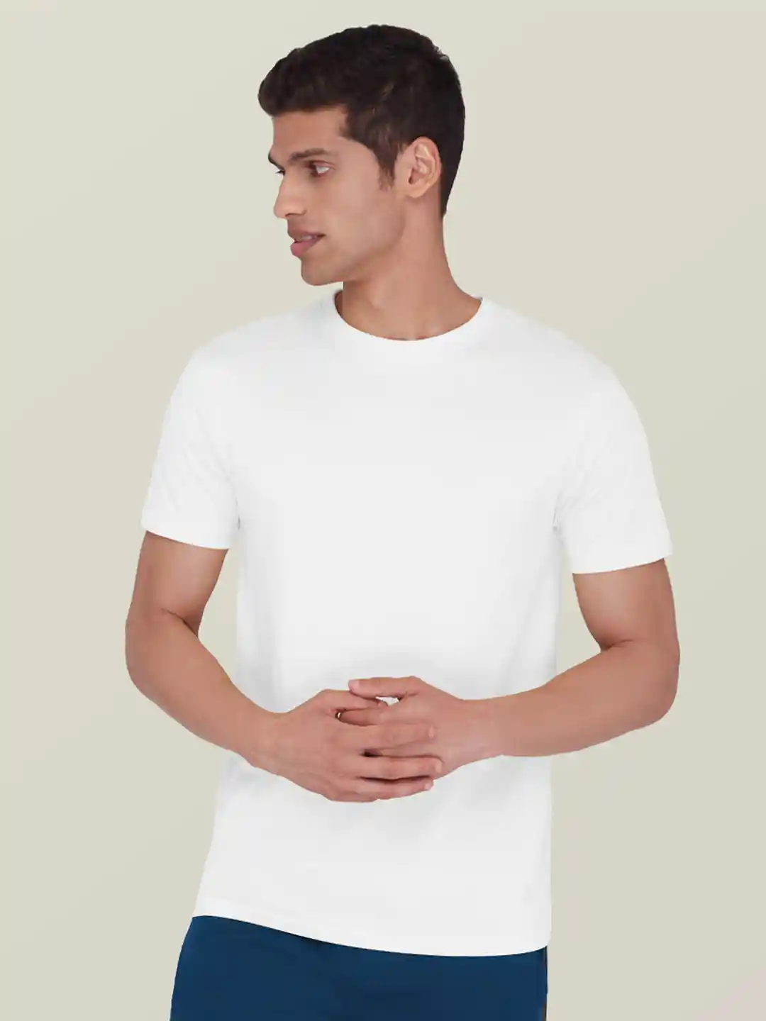 Buy XYXX Pace Ultra Breezy, Super Combed Cotton Solid Crew Neck T