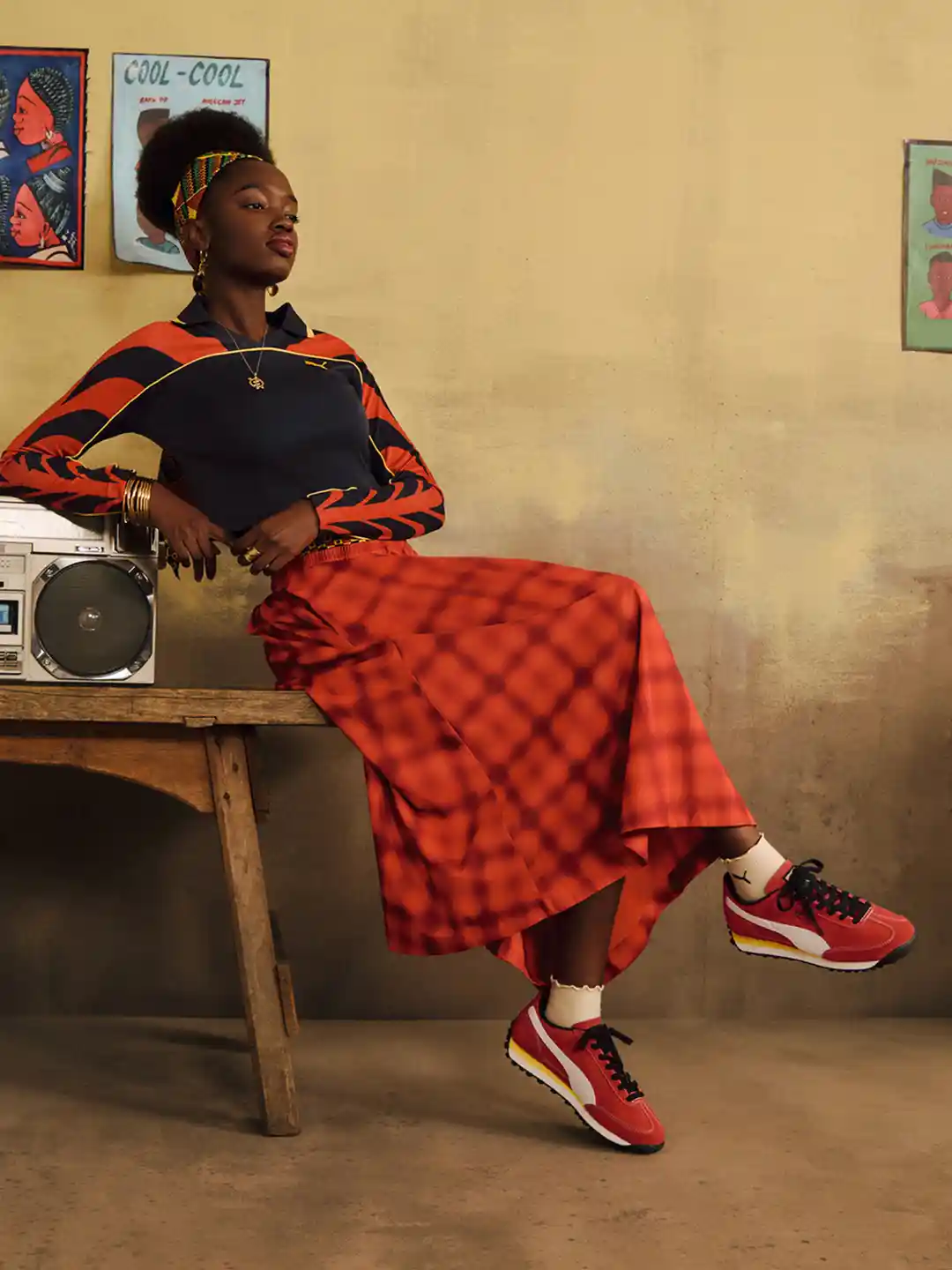 Buy Puma Road To Unity Printed Midi Skirt Skirts for Women