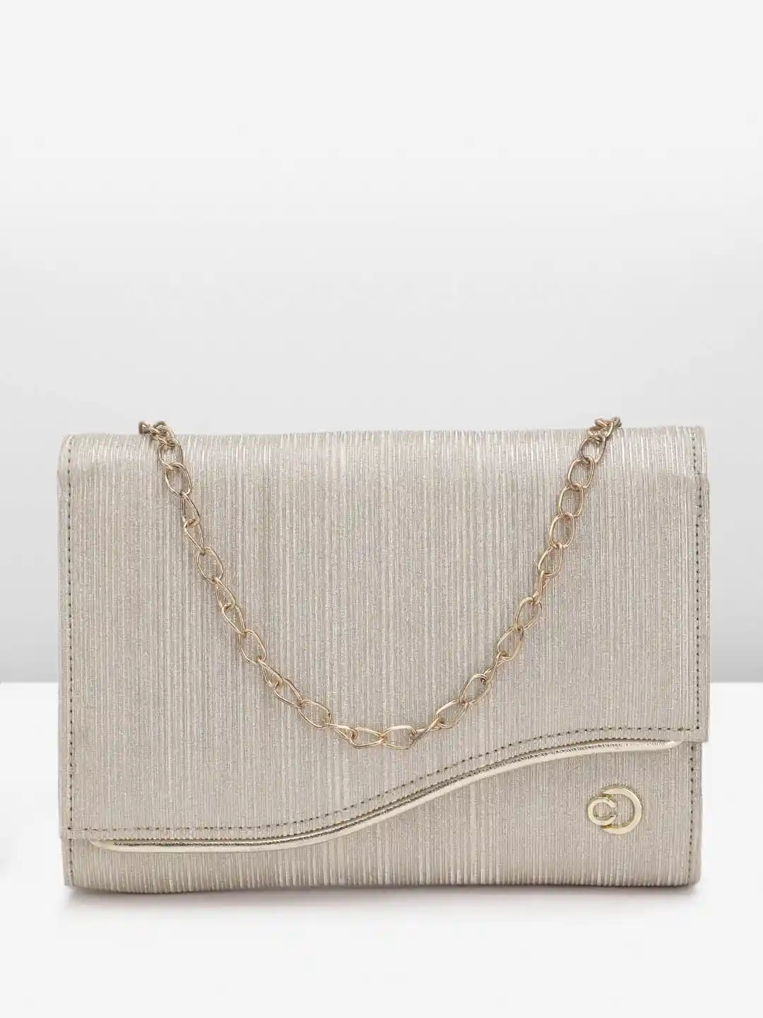 Buy Caprese Shimmer Textured Envelope Clutch Clutches for Women