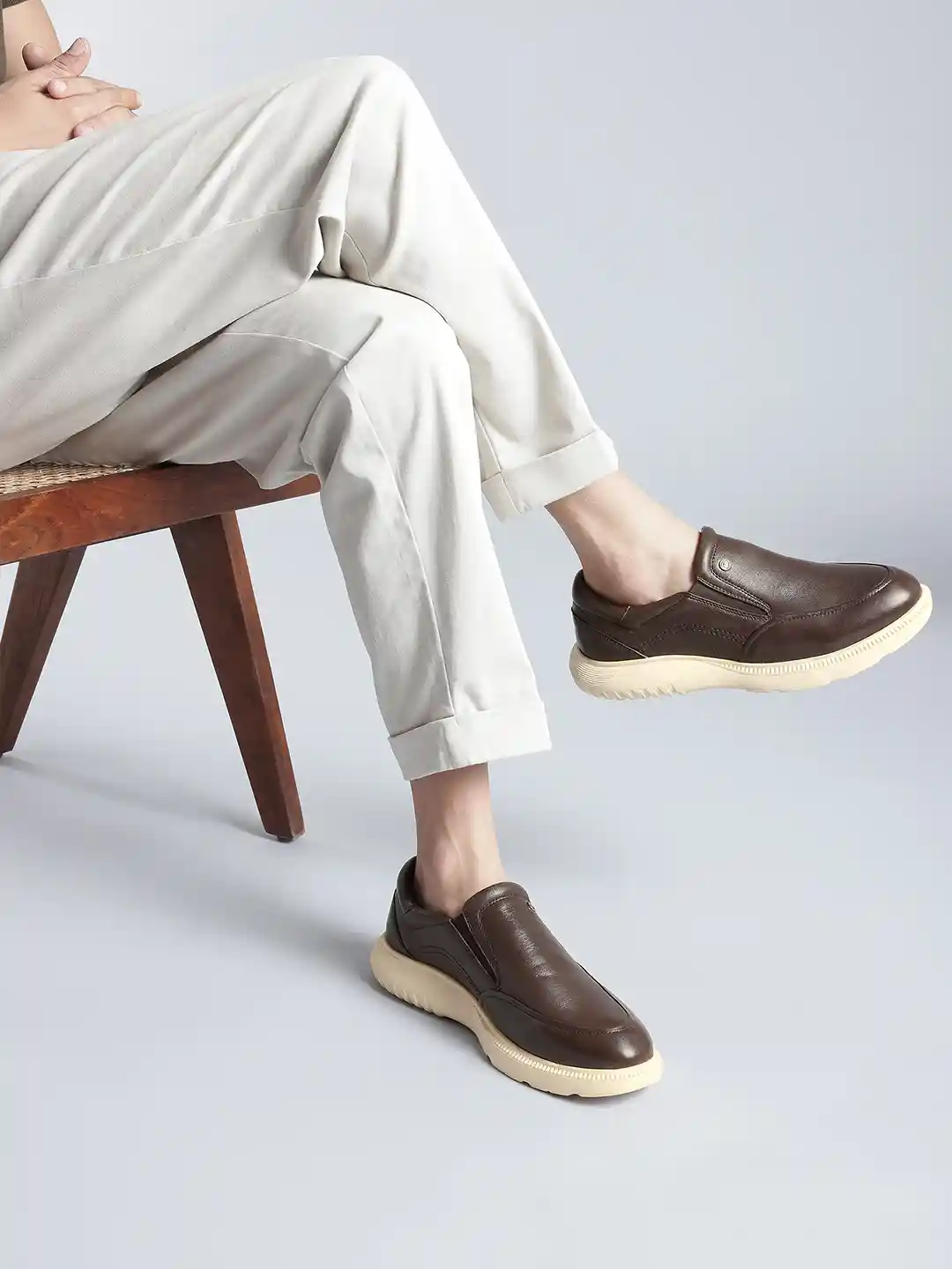 Buy Kenneth Cole Men Premium Comfort Leather Slip-On Shoes