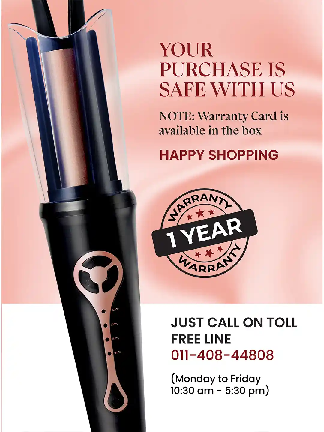 Hair Styling Curling Wand Black Friday Ghd Curling Wand Black - Main Image