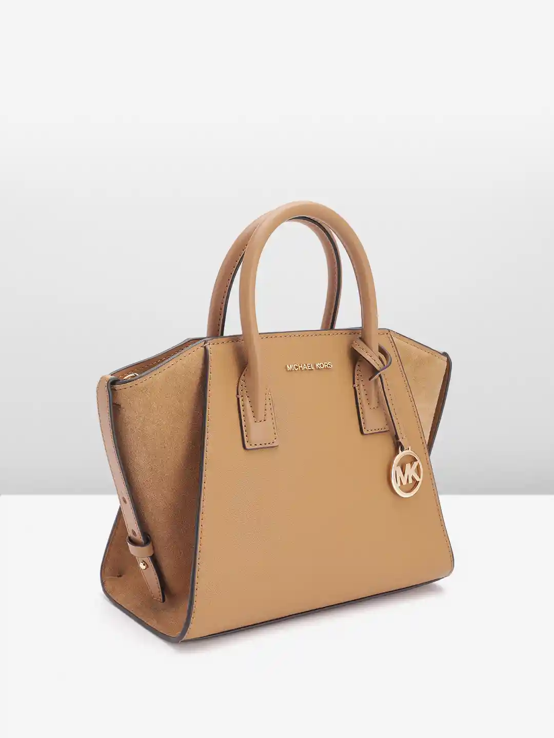 Buy Michael Kors Leather Structured Handheld Bag Handbags for