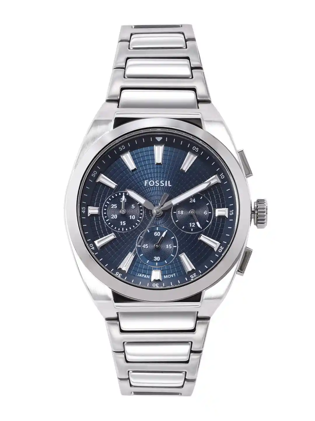 Buy Fossil Men Everett Patterned Dial Chronograph Analogue Watch