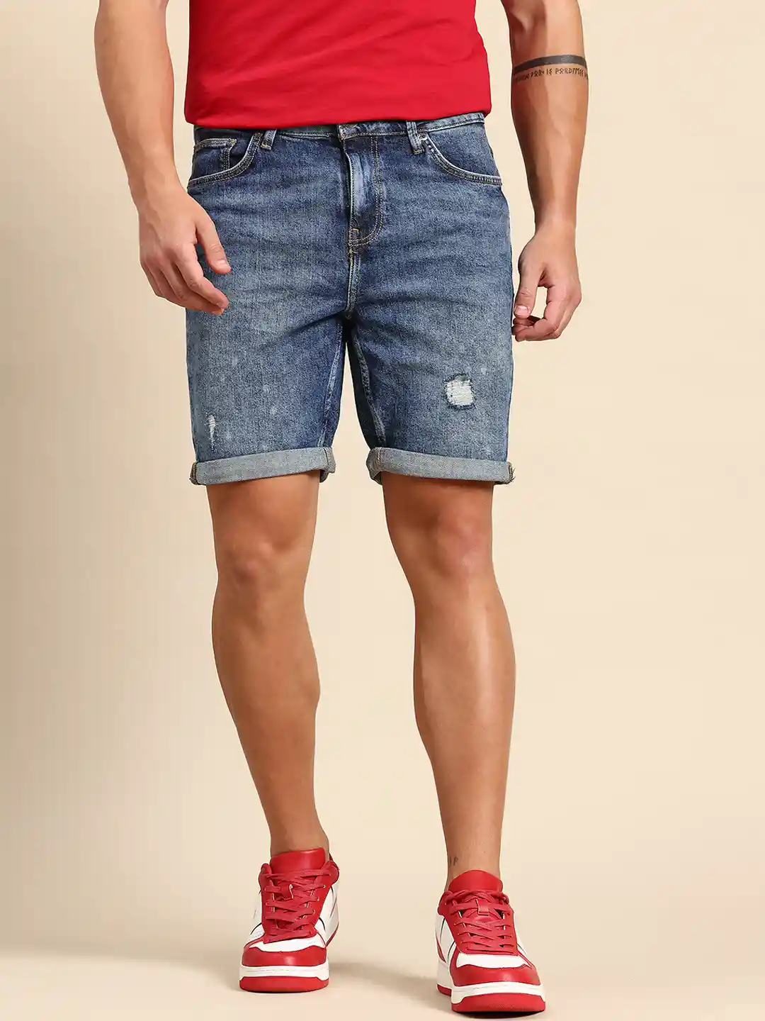 Short Verano Hombre Casual Pantalones Cortos United Colors Of Benetton Para Hombre - 100% Algodón, Corte Medio Pantalones Cortos Hombre Benetton