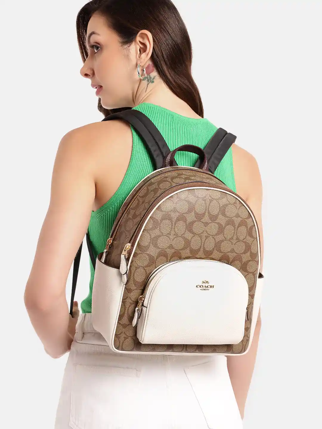Buy Coach Women Brand Logo Printed Backpack Backpacks for Women