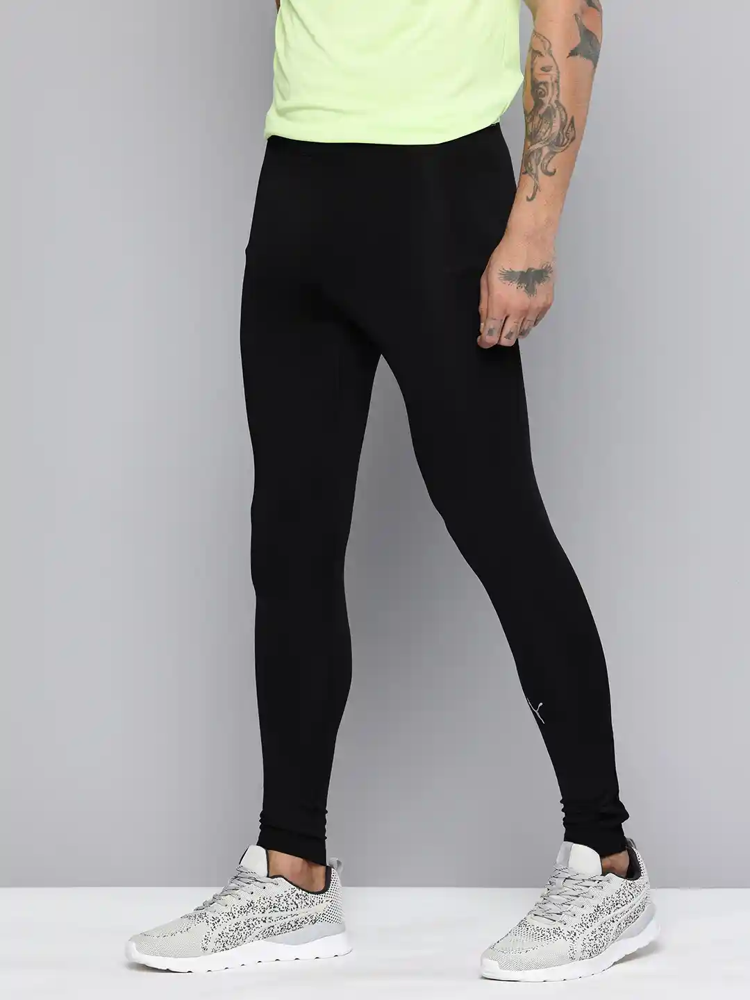 Buy Puma Men Solid Long Running Tights Tights for Men 32648630