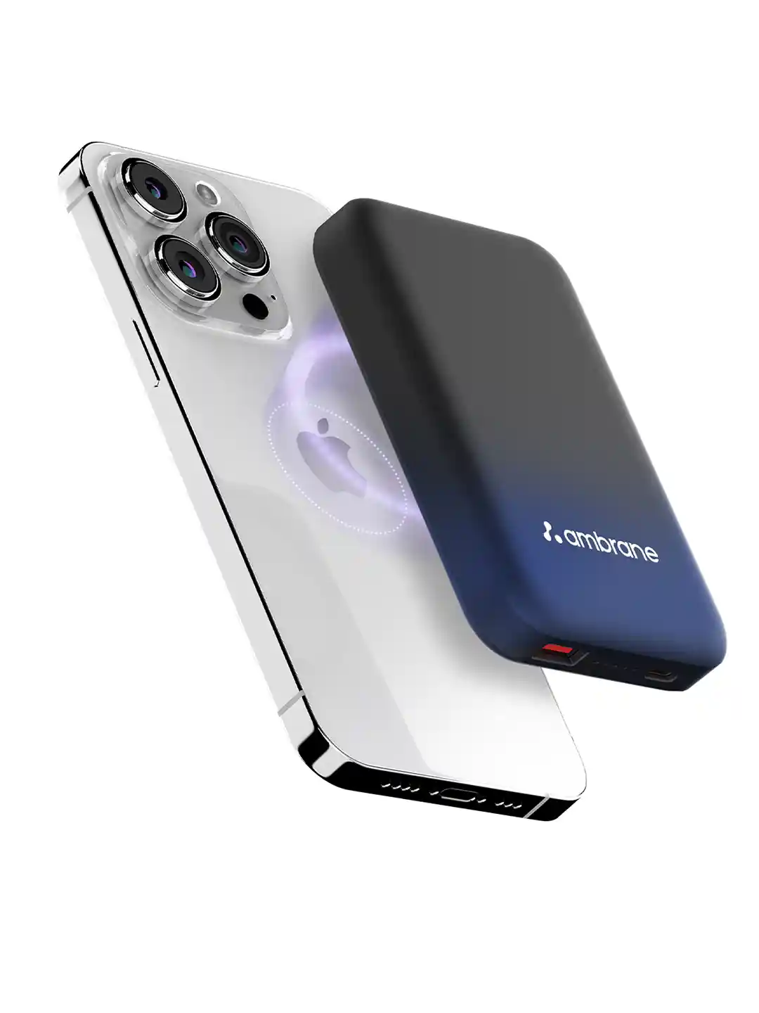 Power Bank 18 Watt Wireless Charger Ambrane 10000mAh Magsafe