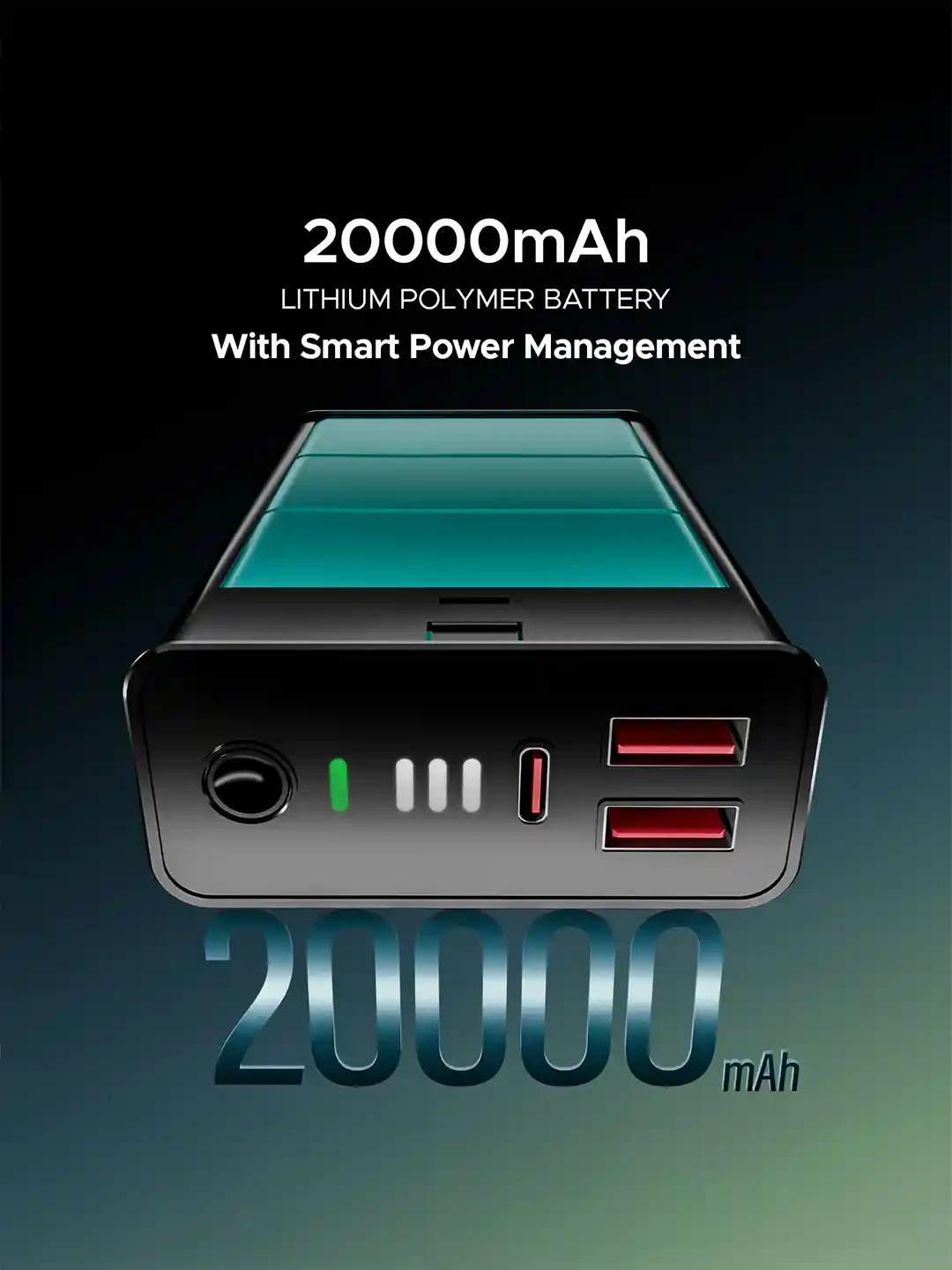 Buy boAt EnergyShroom PB400 Pro USB-C Wired Power Bank Power