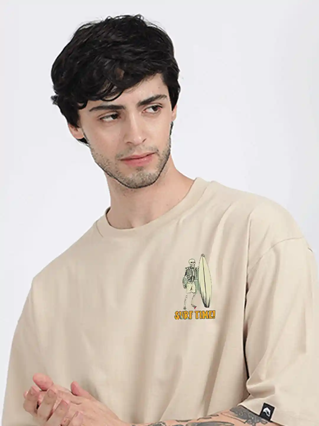 Urban Backwoods Mayan Sun T-Shirt For Men | Premium Heavy Cotton Tee With Photo-Realistic Print - View #10