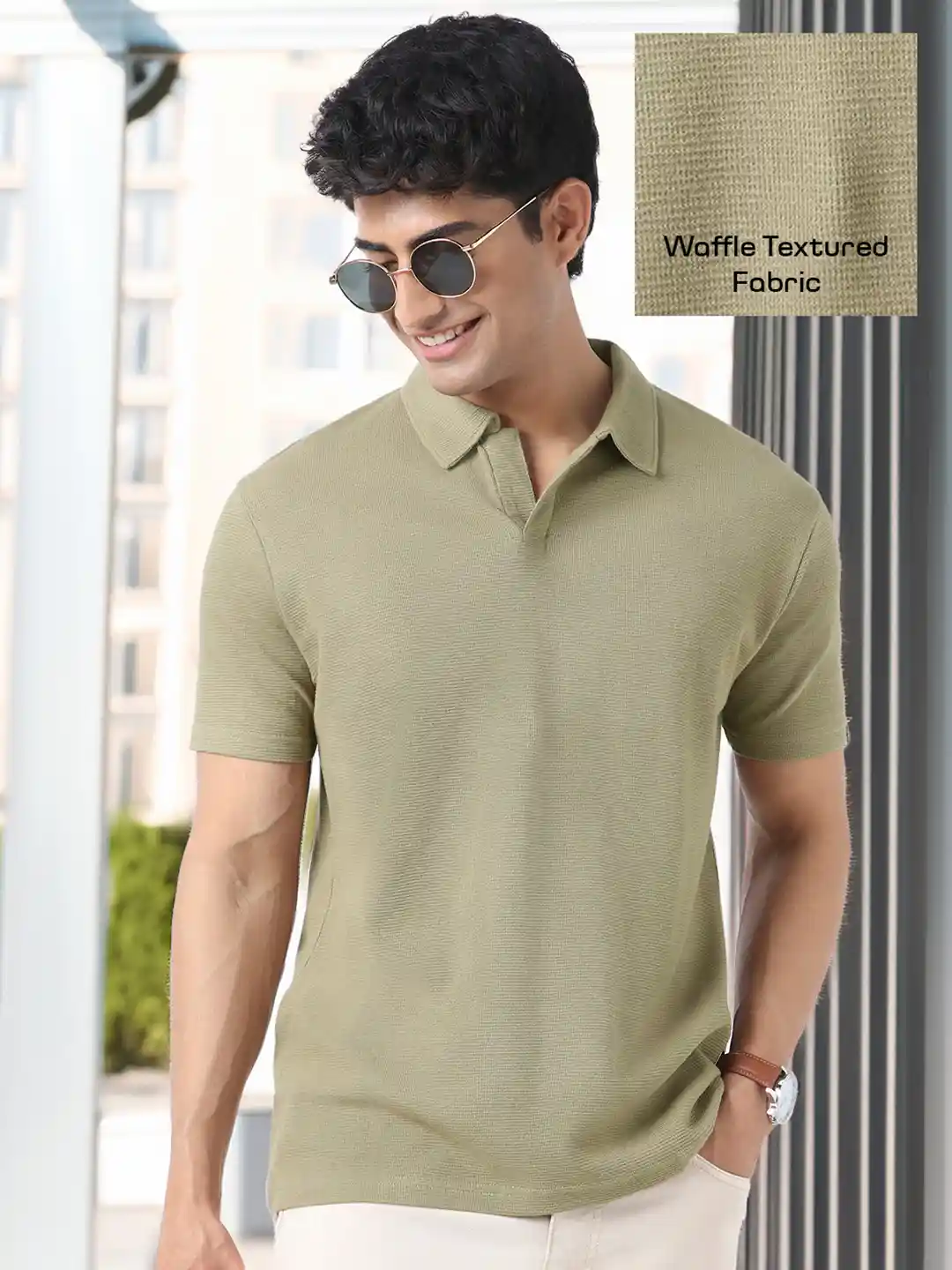 Inoe Mens Long Sleeve Golf Polo Shirts Sleeve Men's Polo