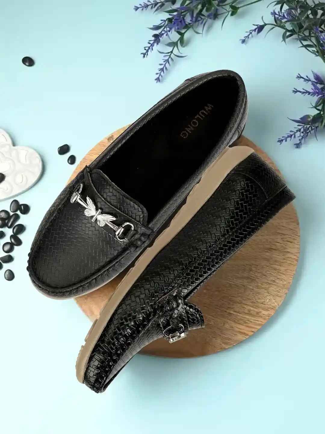 Buy WULONG Women Textured Driving Shoes Casual Shoes for Women