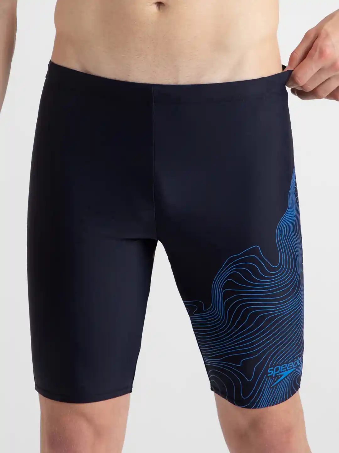 Buy Speedo Men Endurance10 Tide Print Sports Gala Logo Jammer With