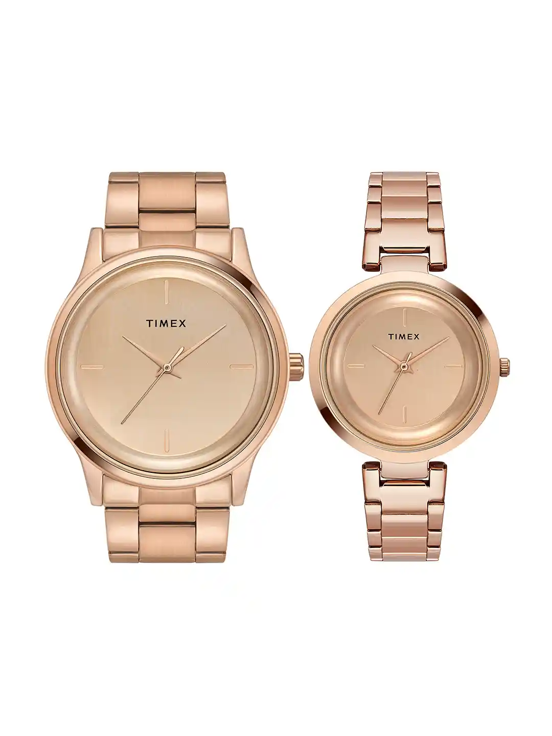 Buy Timex His and Her Bracelet Style Analogue Couple Watch Gift