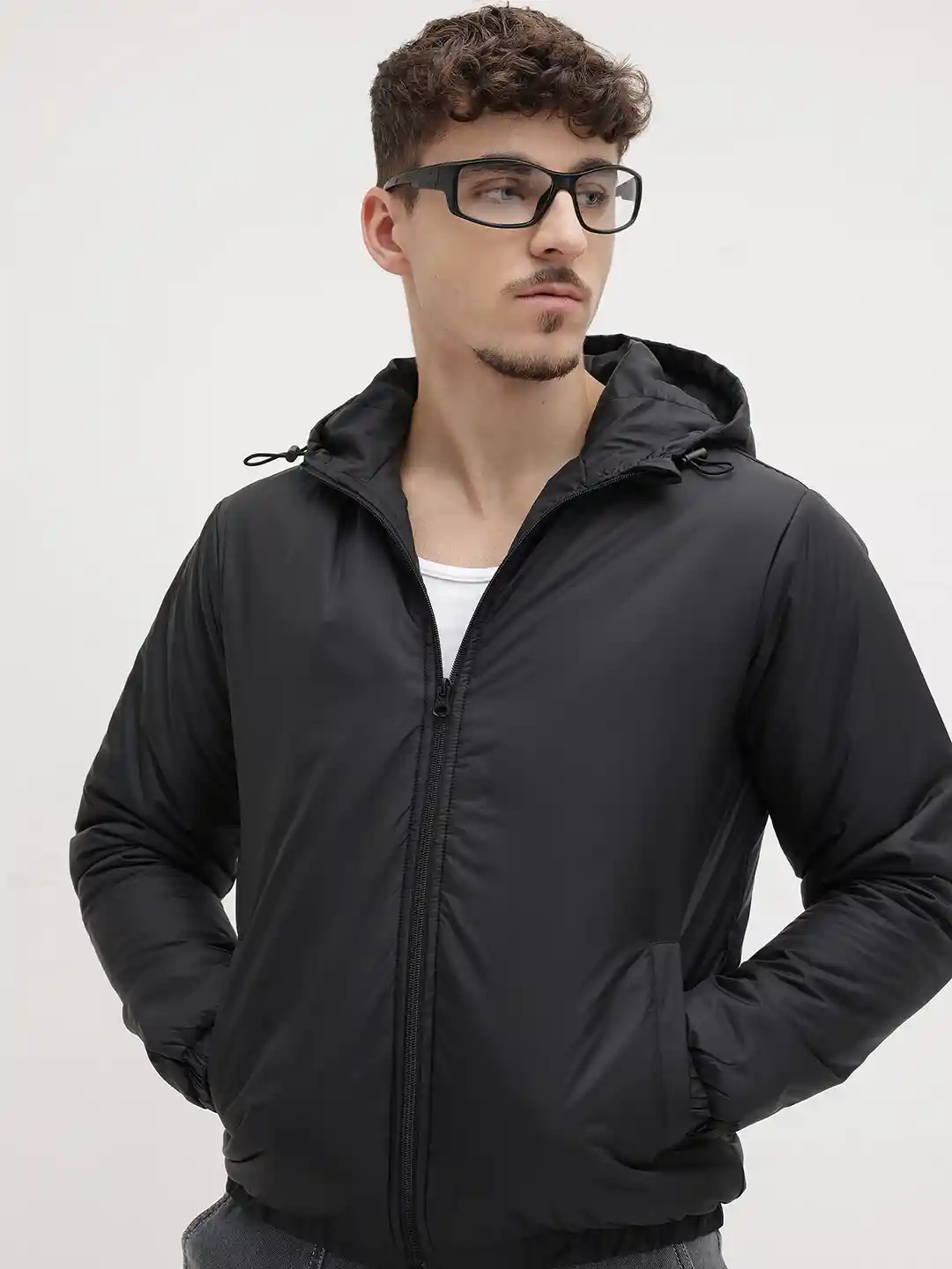 Bomber Jacket Black Jackets Without Hood Bomber Jacket Black Coats - Main Image