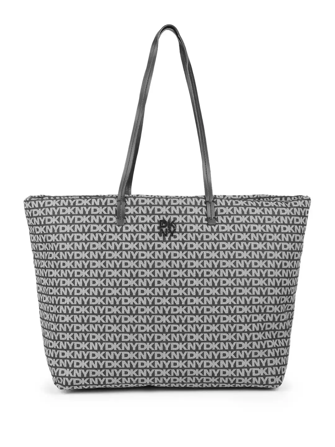 Buy DKNY Brand Logo Printed Structured Shoulder Bag Handbags for