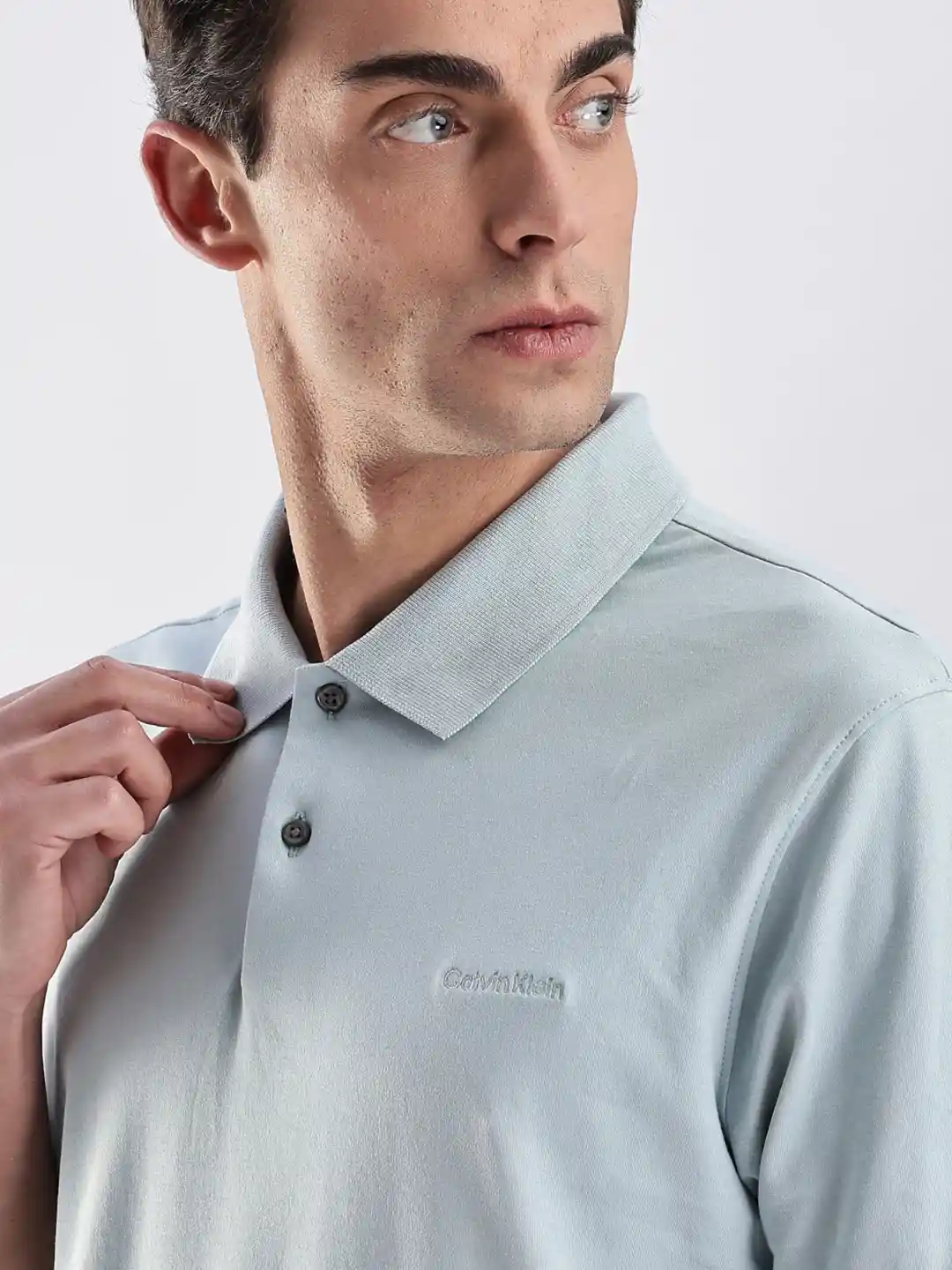 Buy Calvin Klein Jeans Men Polo Collar T-shirt Tshirts for Men