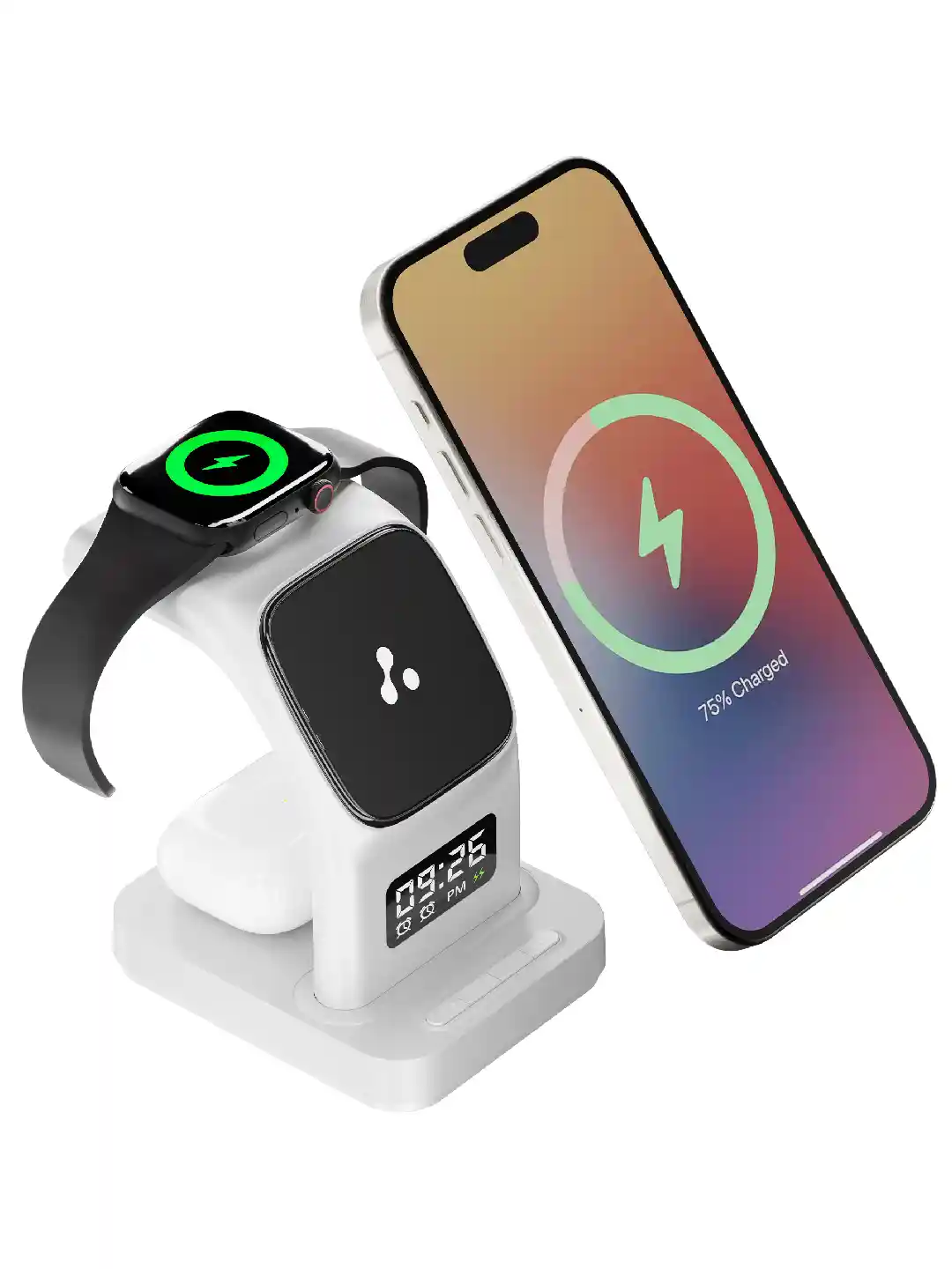 Magnetic Battery Charger Mini Apple Watch Charger KUXIU X55 3-In-1