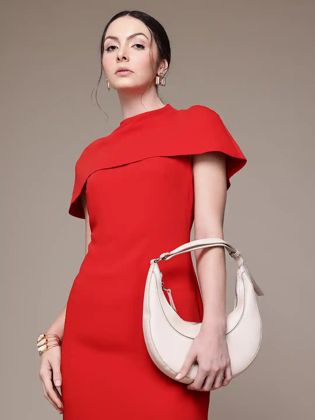 Buy MANGO Flared Sleeve Maxi Dress Dresses for Women 33271845