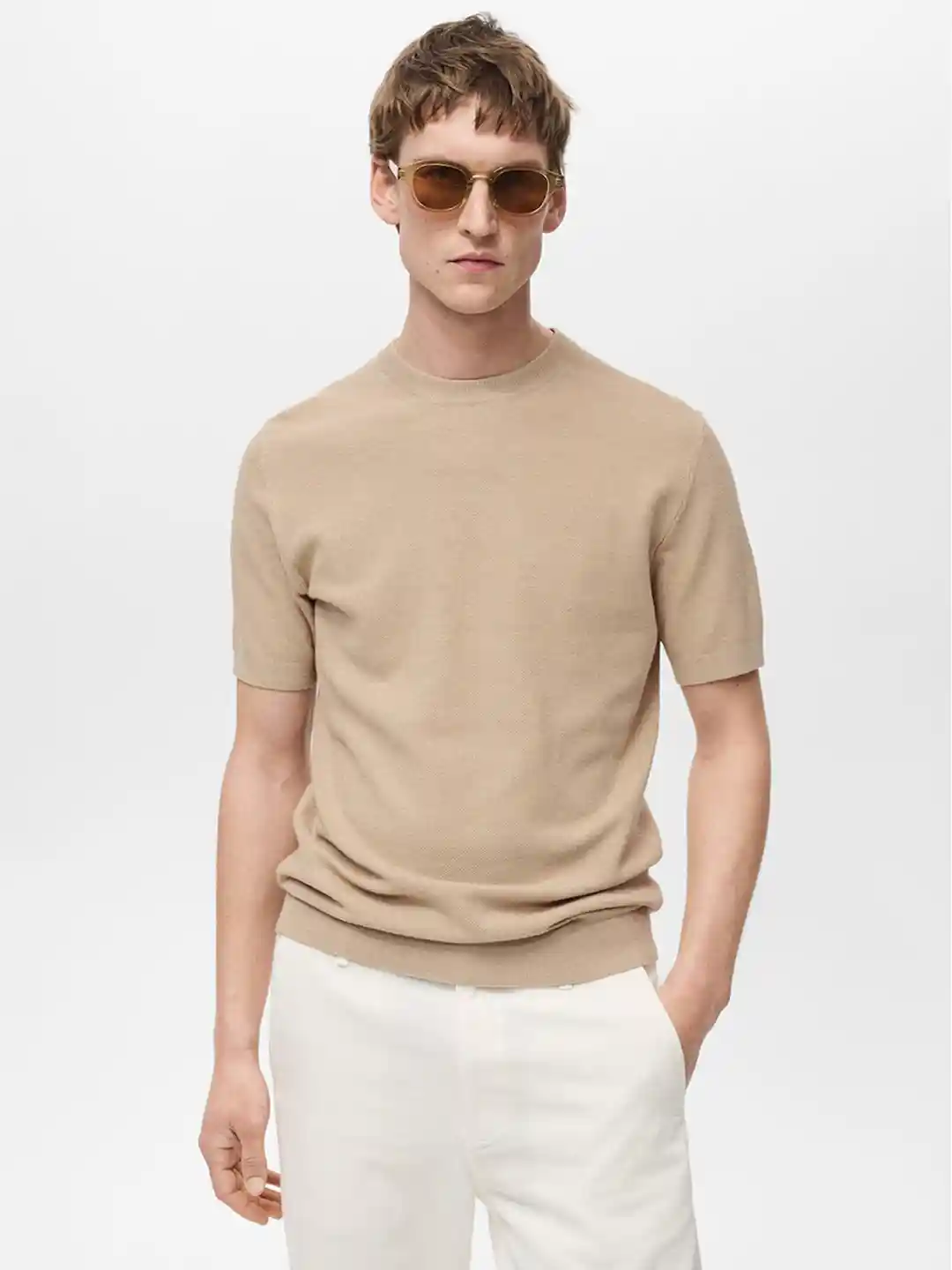 Buy MANGO MAN Slim Fit T-shirt Tshirts for Men 33274061 Myntra