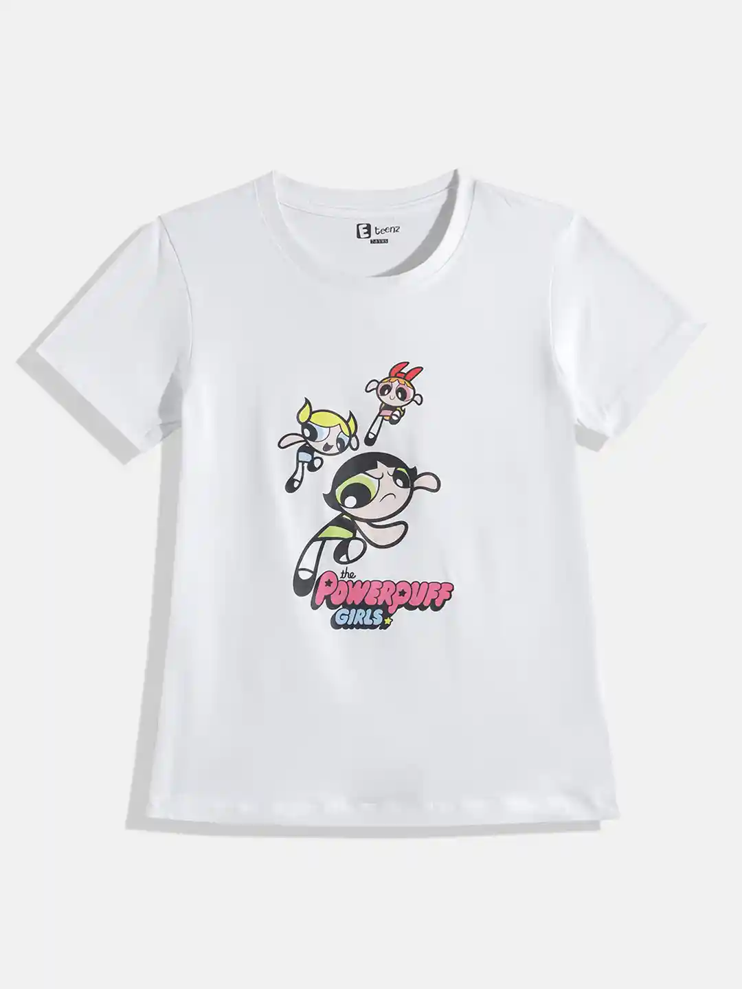 Buy Eteenz Girls Powerpuff Girls Printed T-shirt Tshirts for