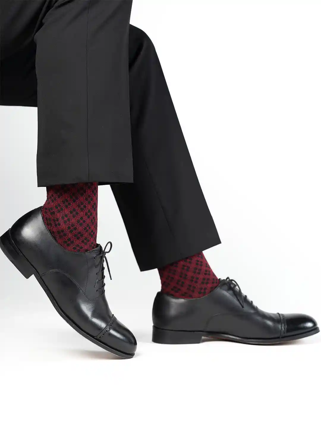 Buy Theater Men Plaid Dress Socks Socks for Men 33621383 Myntra