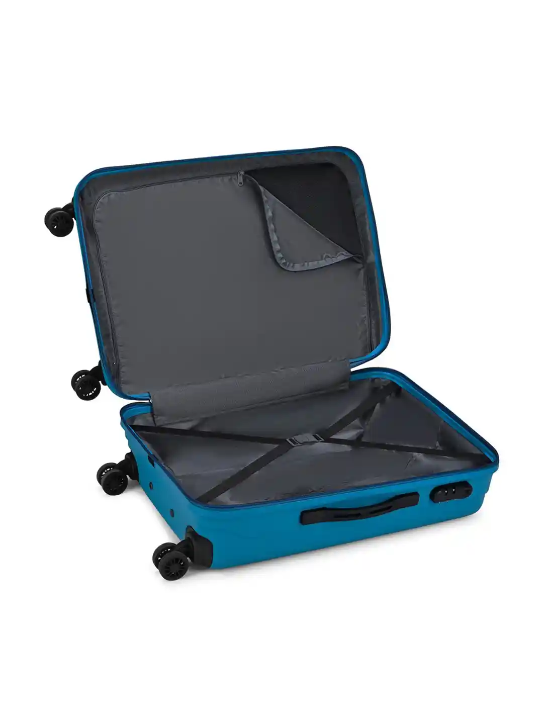 Buy Skybags Paradise Printed Hard Sided Medium 8 Wheel Trolley