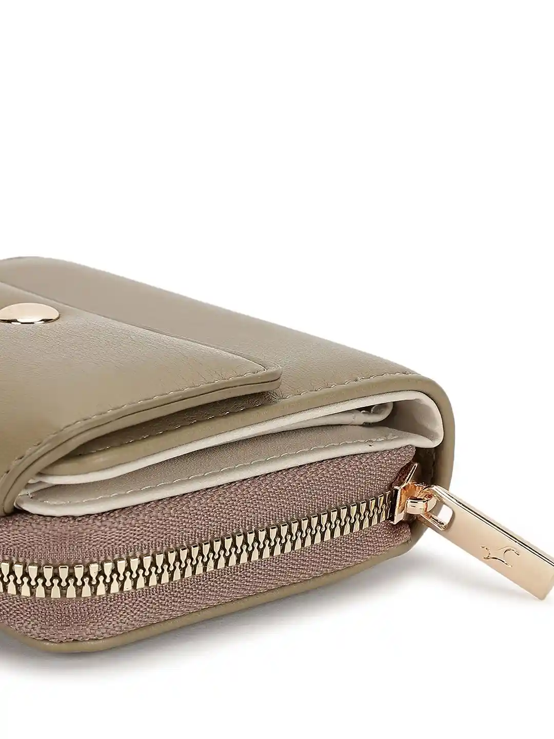 Buy Fastrack Women PU Three Fold Wallet Wallets for Women