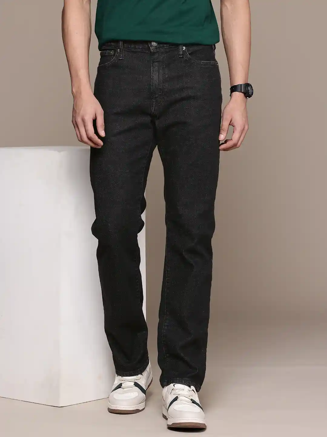 Buy GAP Men Straight Fit Light Fade Stretchable Jeans Jeans for