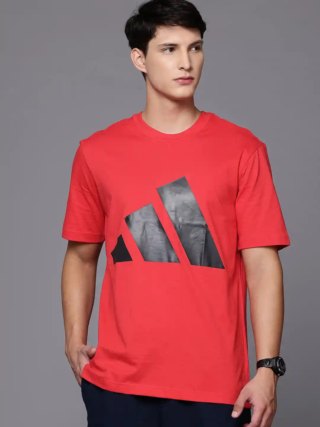 ADIDAS Brand Logo Single Jersey T-shirt