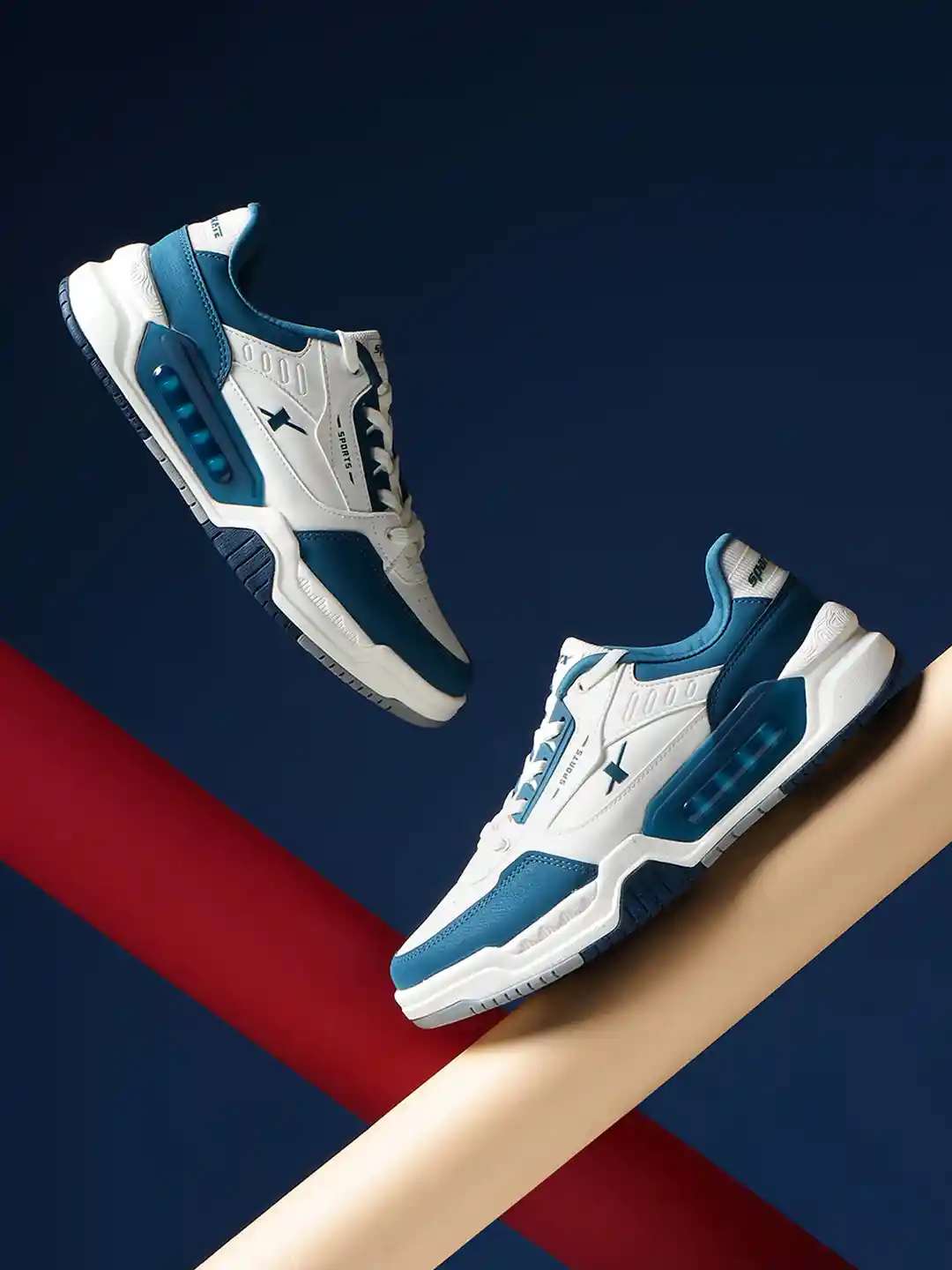 Myntra Sparx Lace Up Shoes Sparx Men Textured Lace-Up Sports Shoes