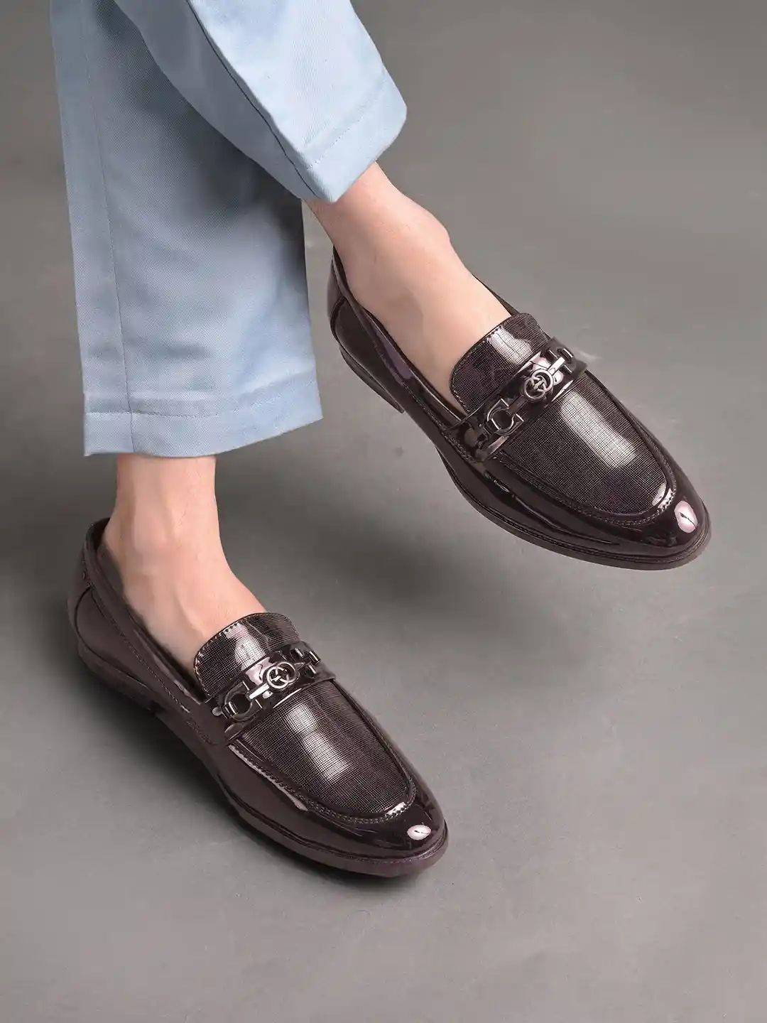 Buy House of Pataudi Men Office Wear Formal Slip-Ons Formal