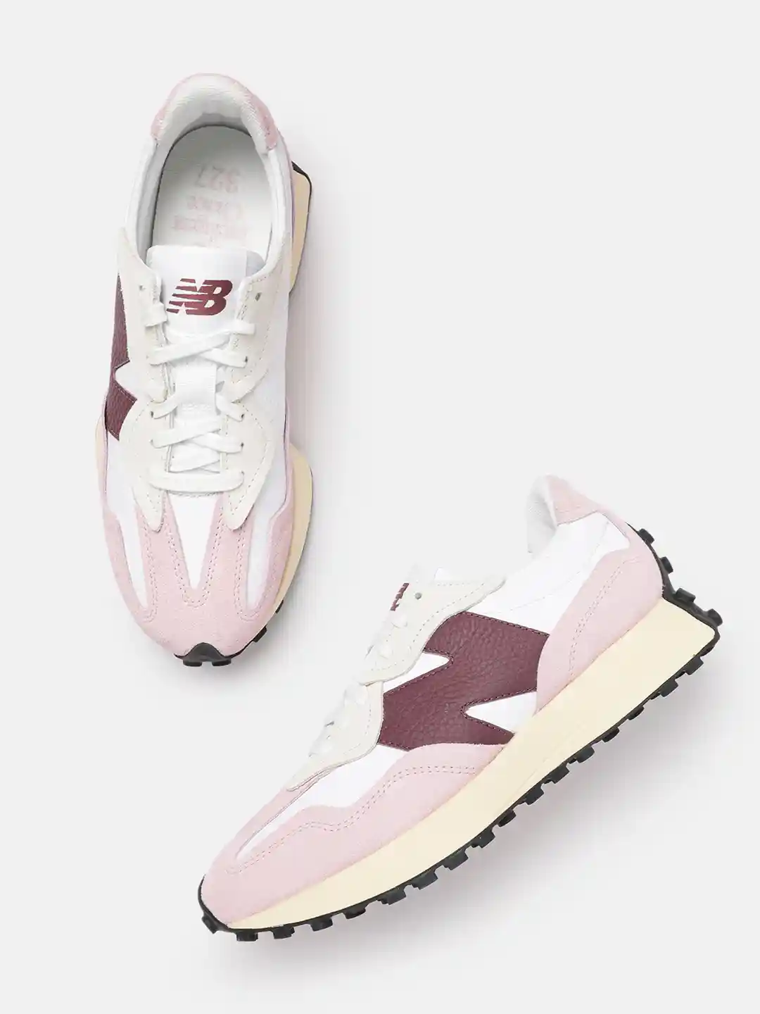 Buy New Balance Unisex 327 Colourblocked Suede Sneakers - Casual