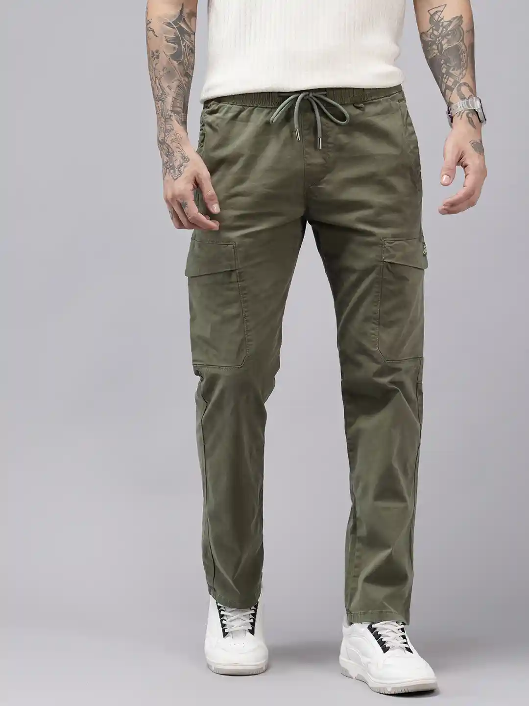 Mens Cargos Us Polo Assn Cargo Pants Buy Polo Denim Green Solid