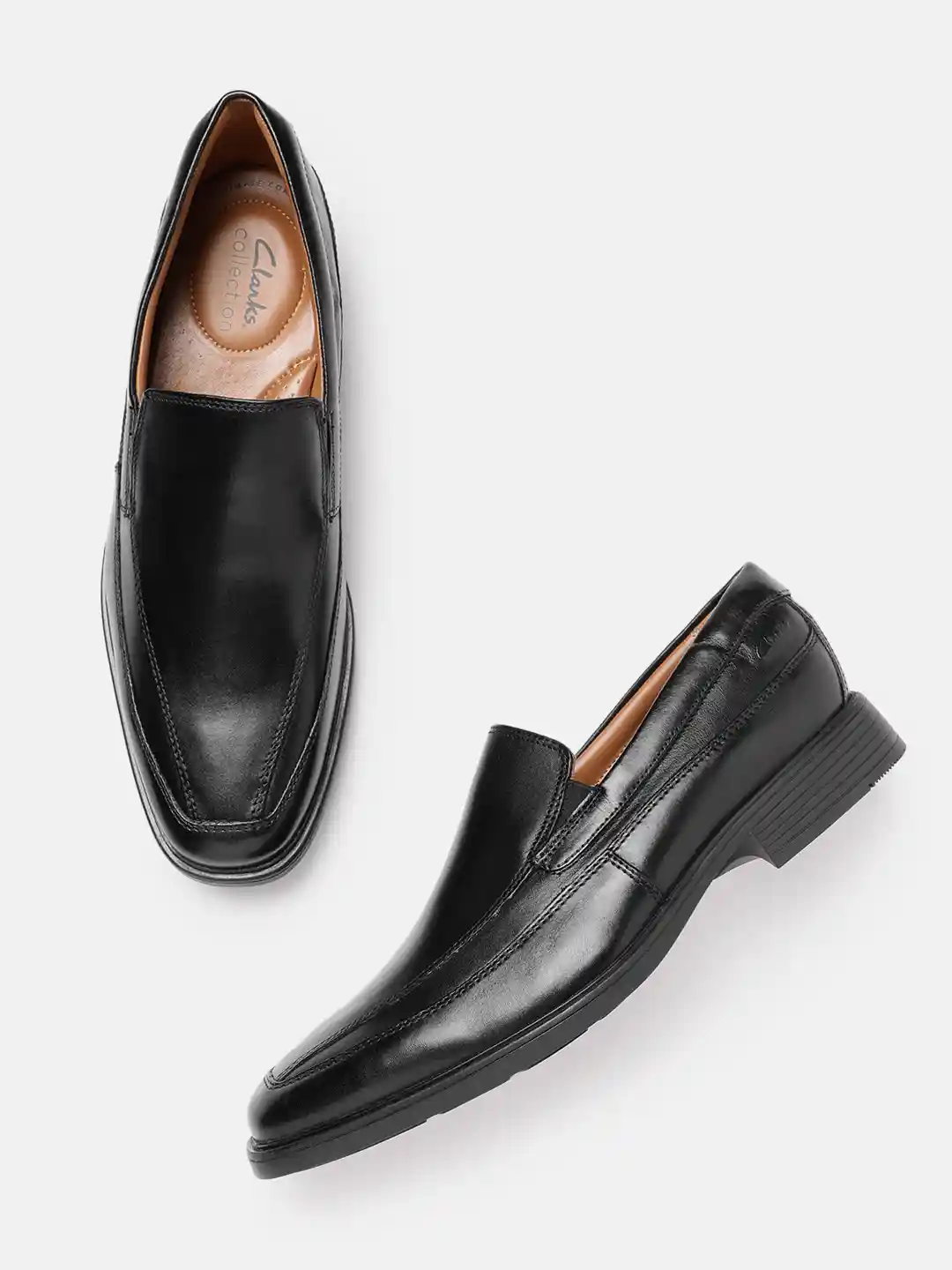 Buy Clarks Men Leather Formal Slip-On Shoes Formal Shoes for Men