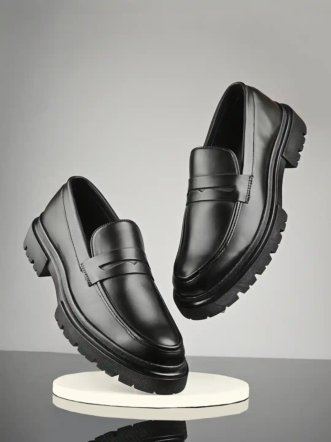 Buy INVICTUS Men Leather Formal Loafers Formal Shoes for Men