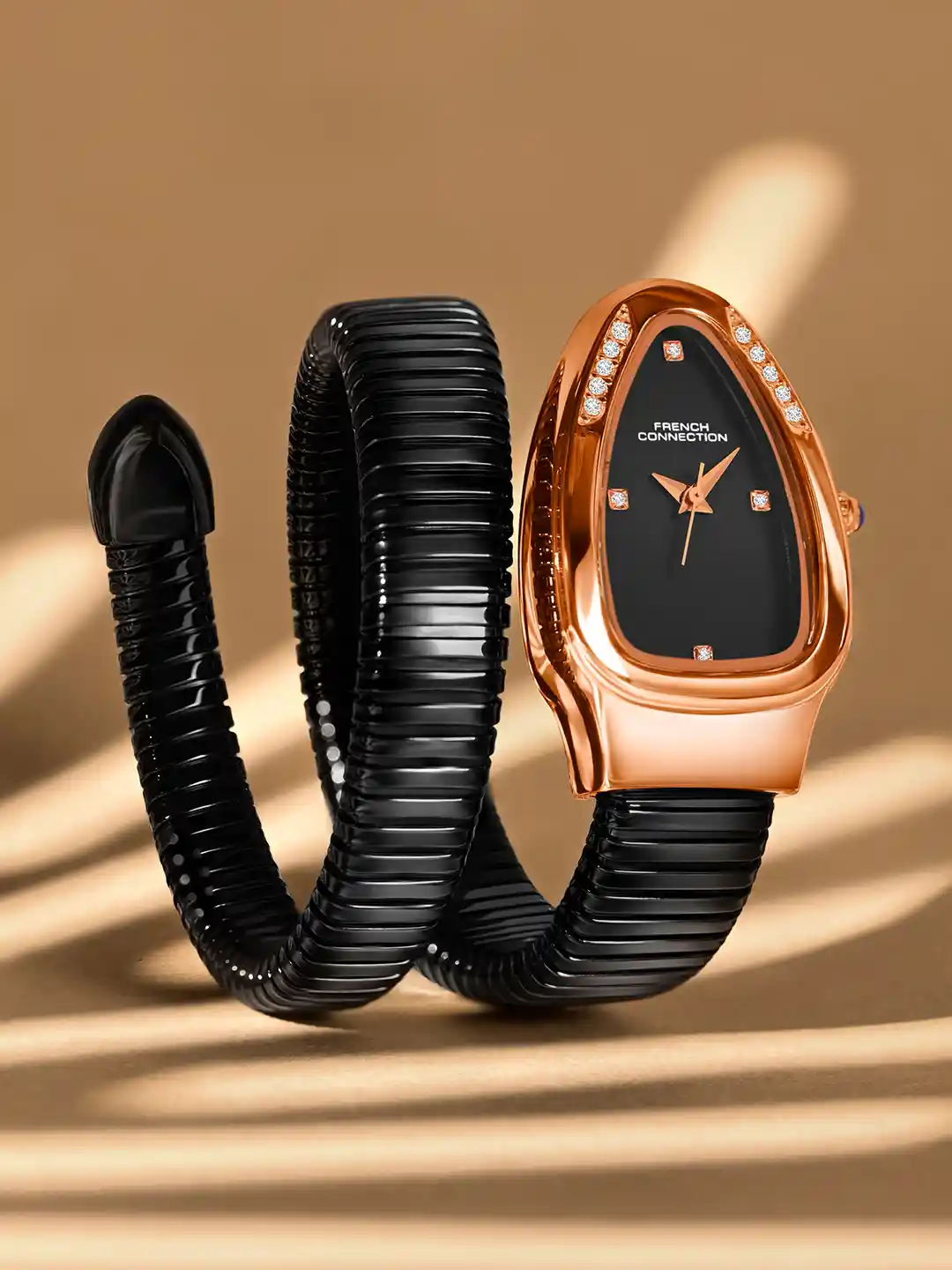 French Connection Women Dial Wrap Around Straps Analogue Watch FCN0132BM